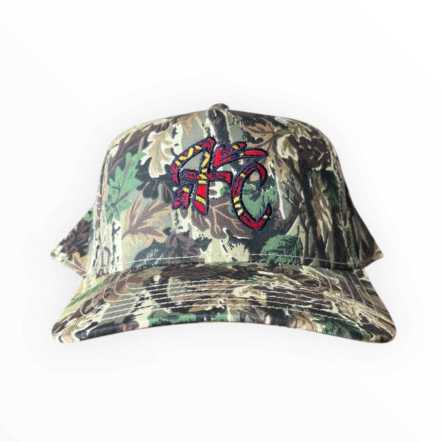 FC Braves Camo Snapback Hat