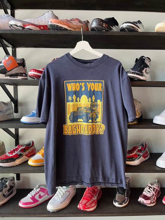 Vintage Who’s Your Baghdaddy Tee (L)