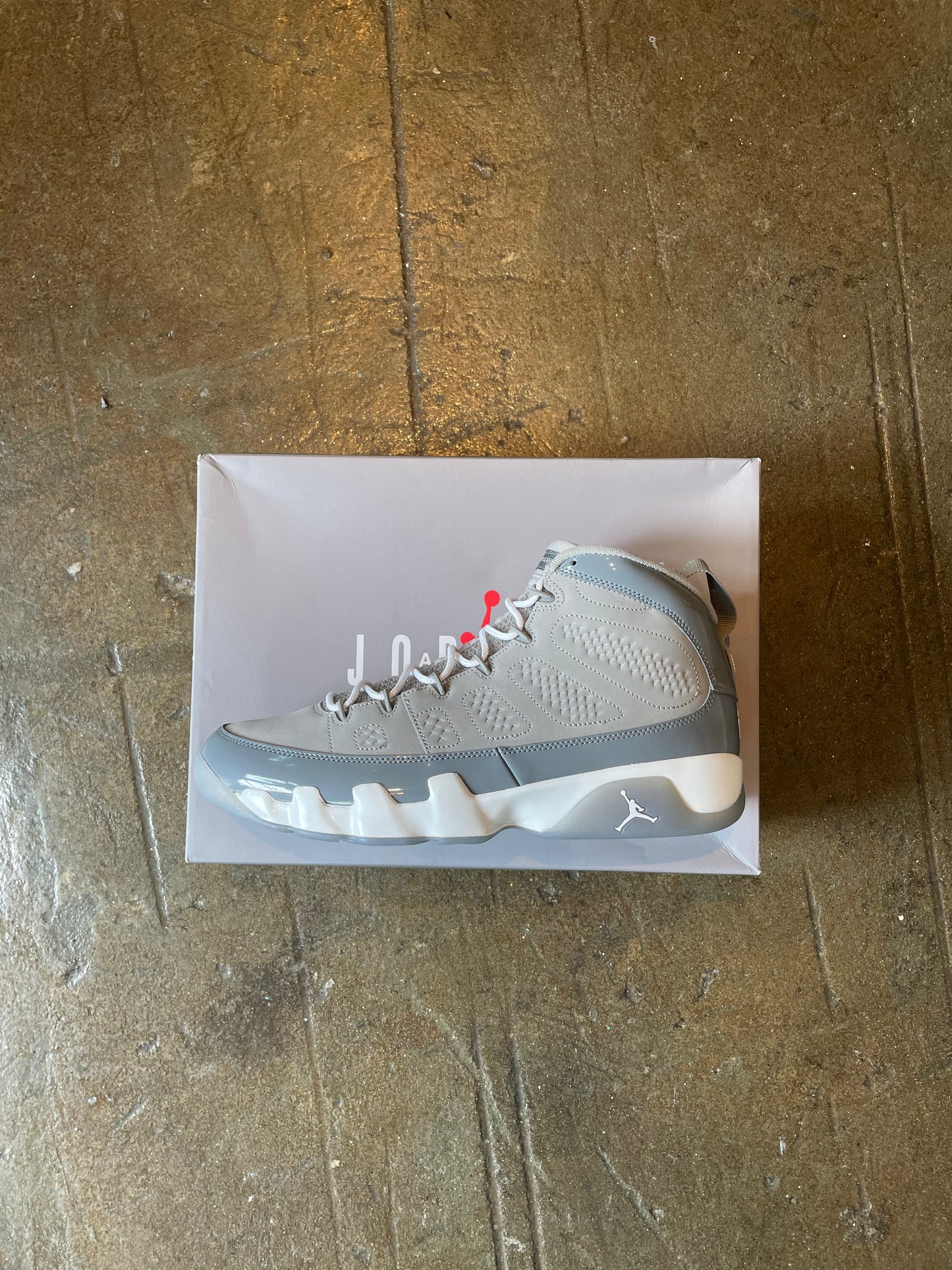 AJ9 Cool Grey (14) Brand New