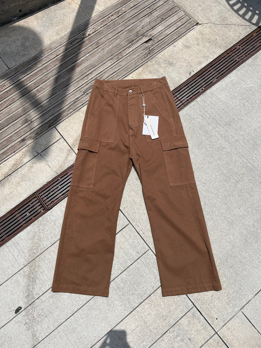 Rick Owens Cargo Trousers Khaki (33)