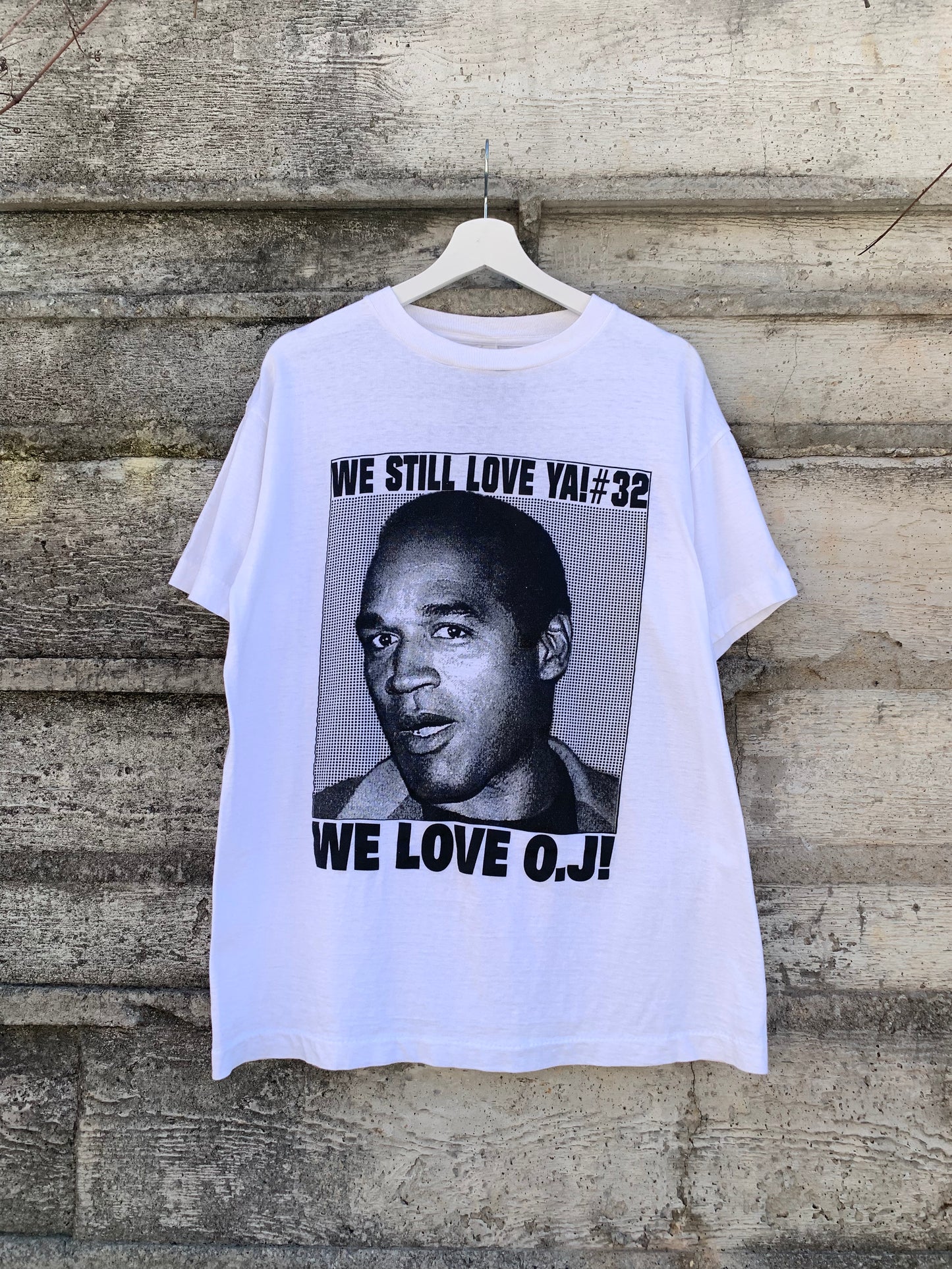 Vtg OJ Simpson Tee (L) Lightly Worn