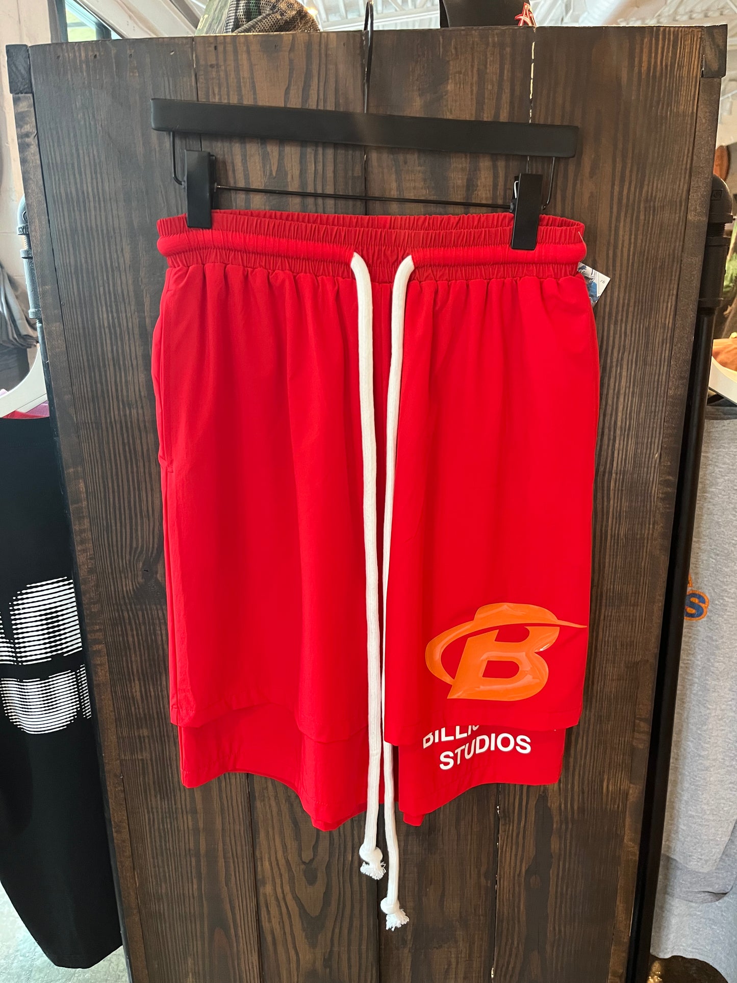 Billionaire Studios Double Layer Shorts (M)