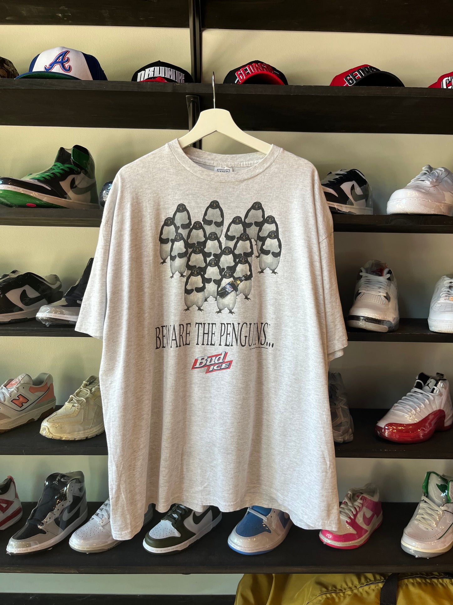 Vintage Bud Ice Penguins Tee (2XL)