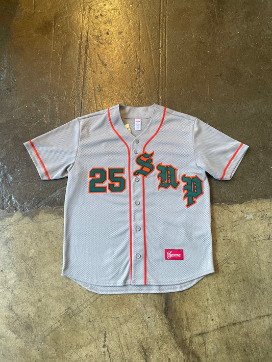 Supreme Baseball Jersey SS25 (M) Brand New