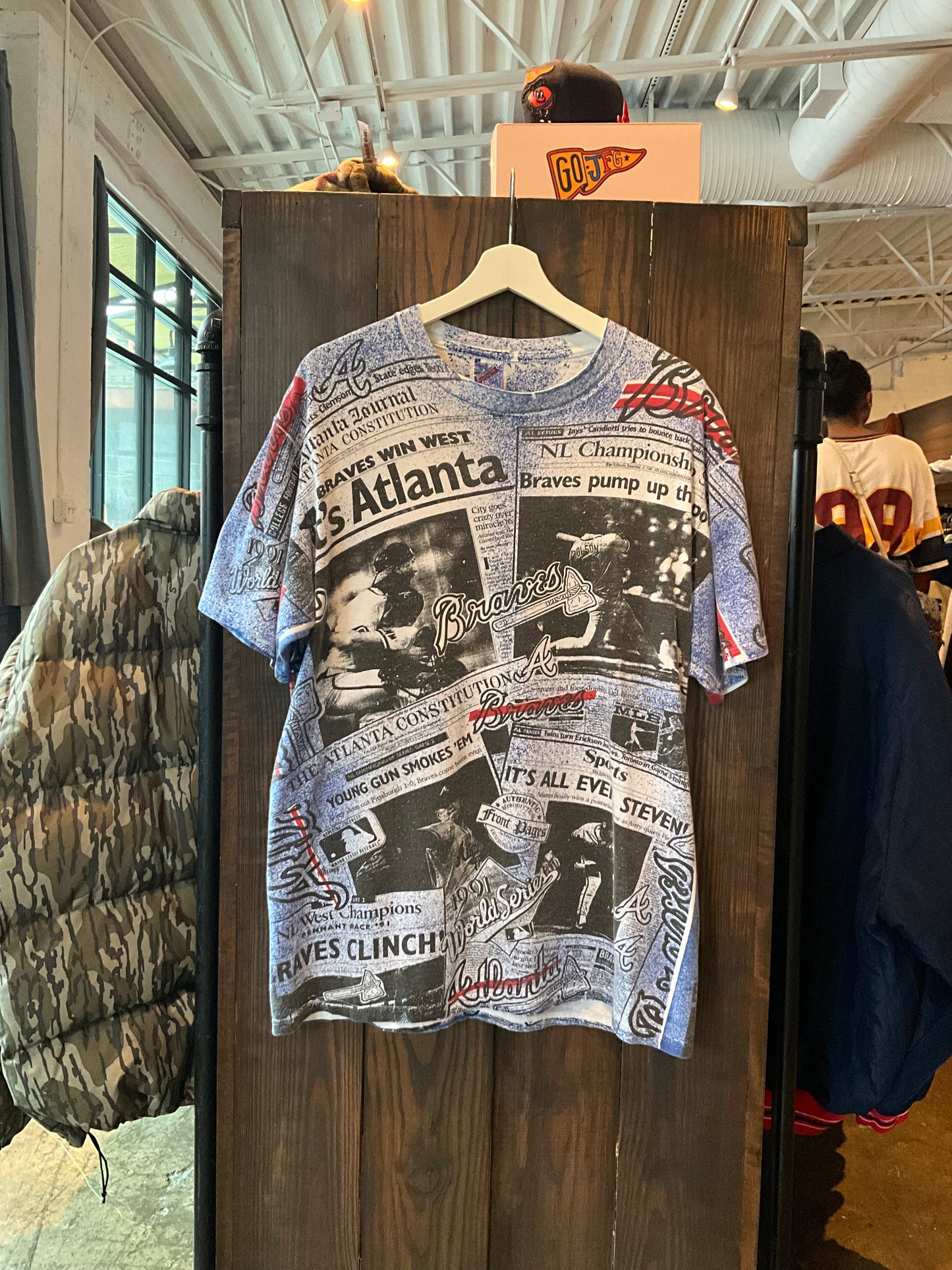Vintage Atlanta Braves AOP L