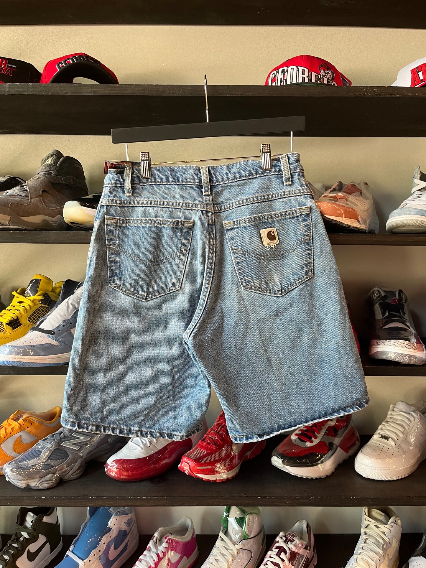 Vintage Carhartt Denim Shorts (30)