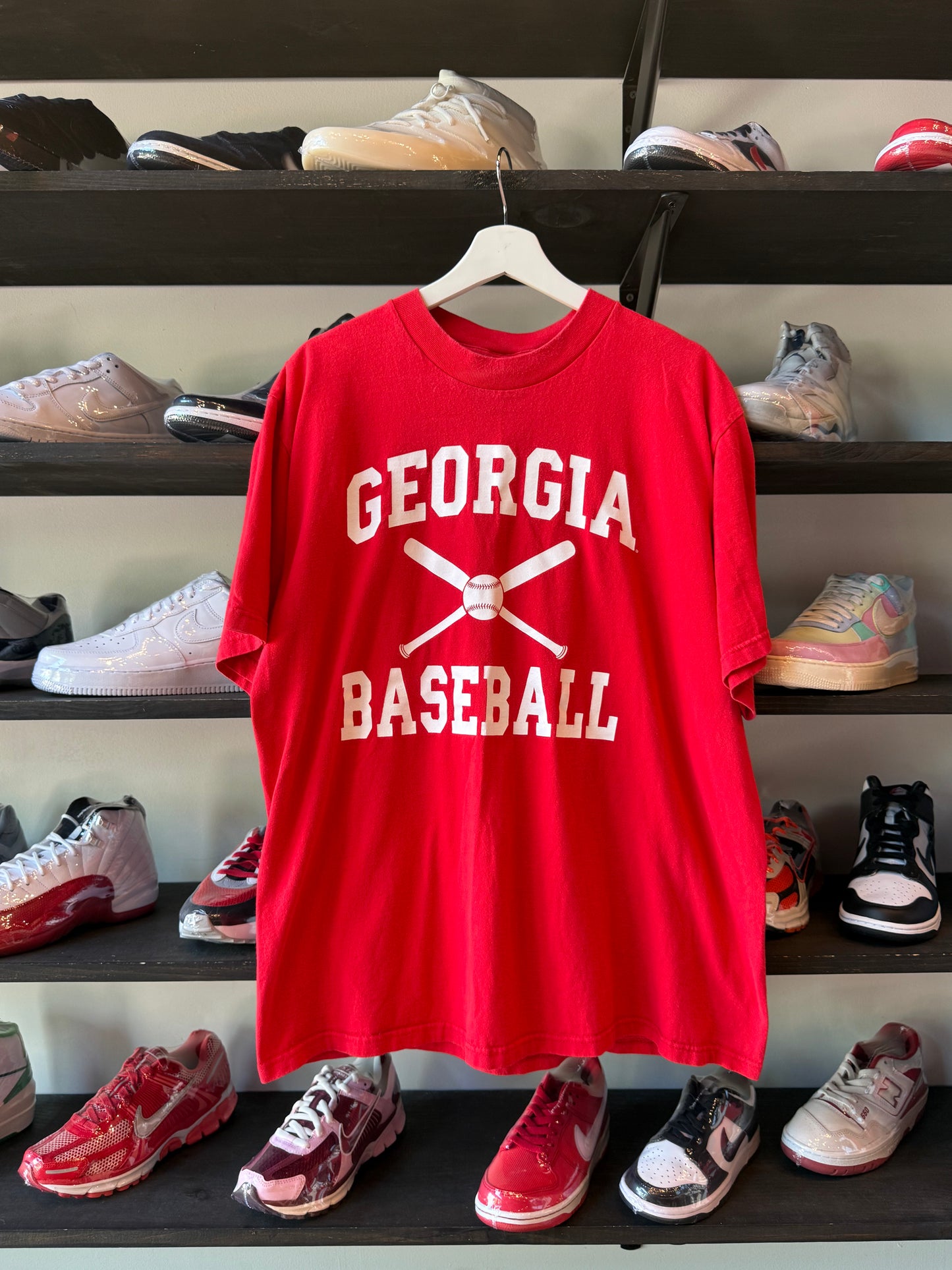 Vintage UGA Baseball Tee (XL)