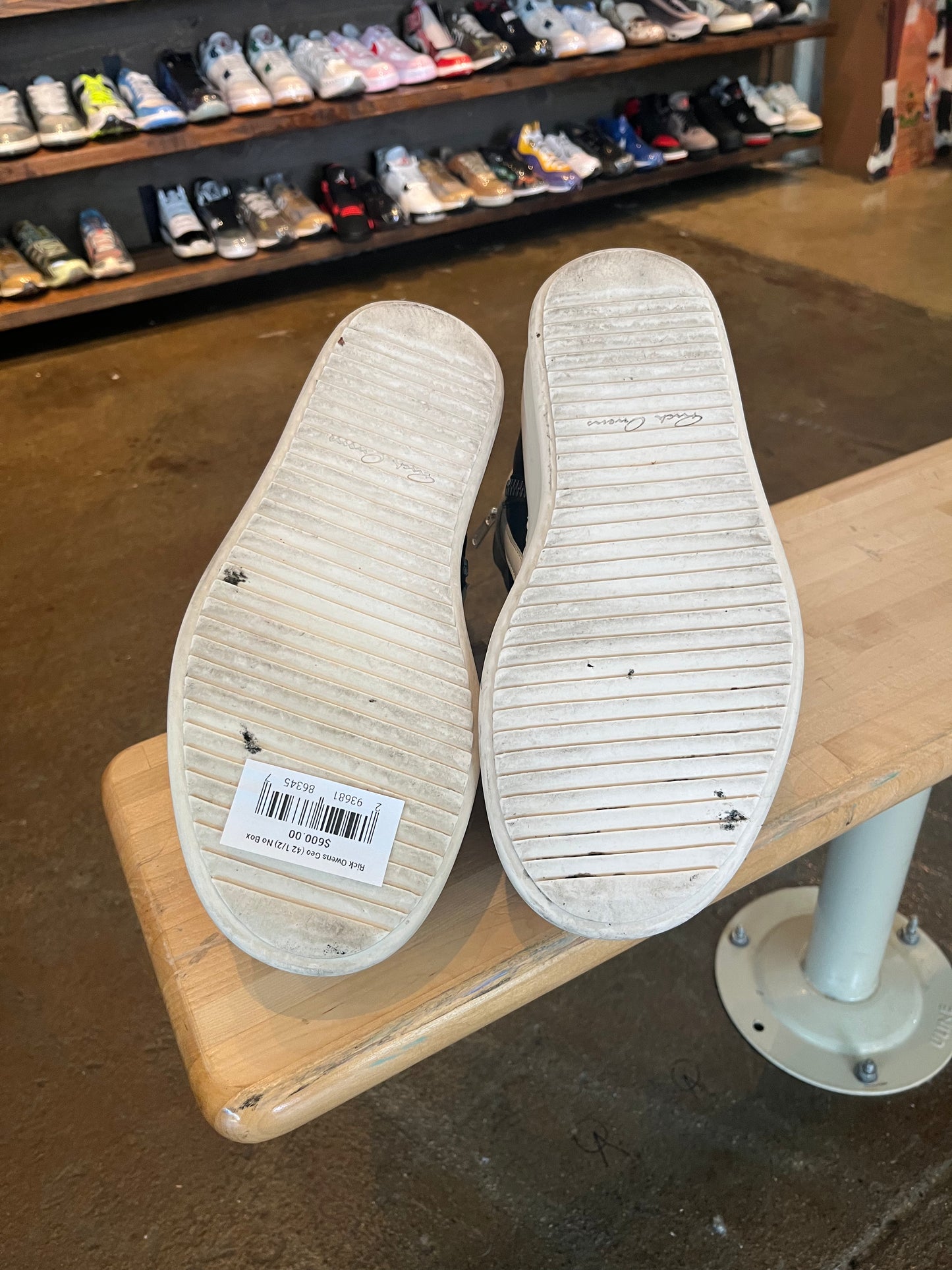 Rick Owens Mega Geobasket (42.5) No Box