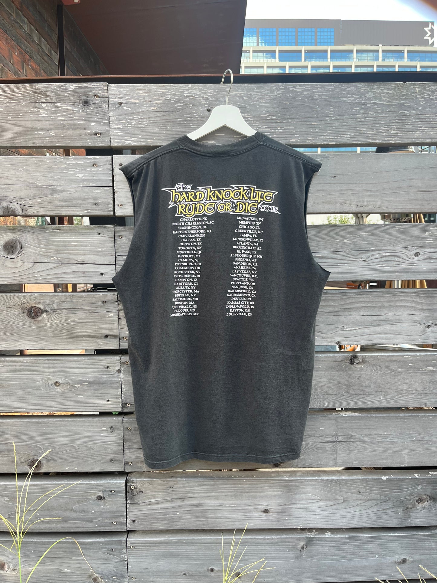 Vintage Jay Z Hard Knock Cutoff (L)