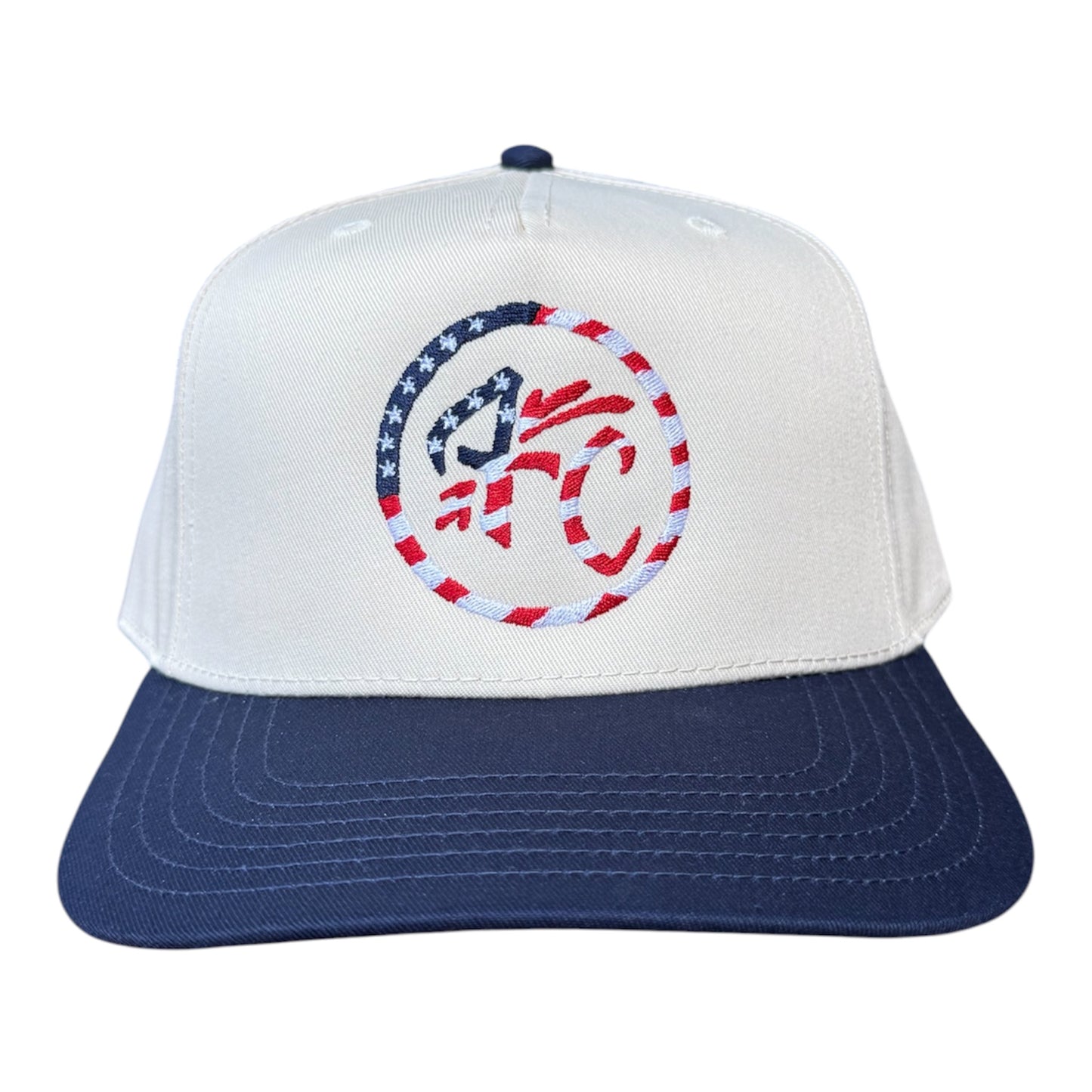 FC USA Snapback (Cream/Navy)