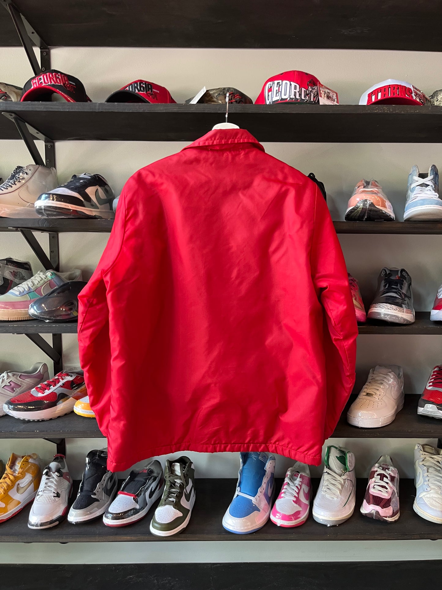 Vintage UGA Lined Coaches Jacket (M)