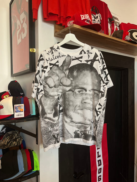 Vintage Malcom X AOP Tee (L)