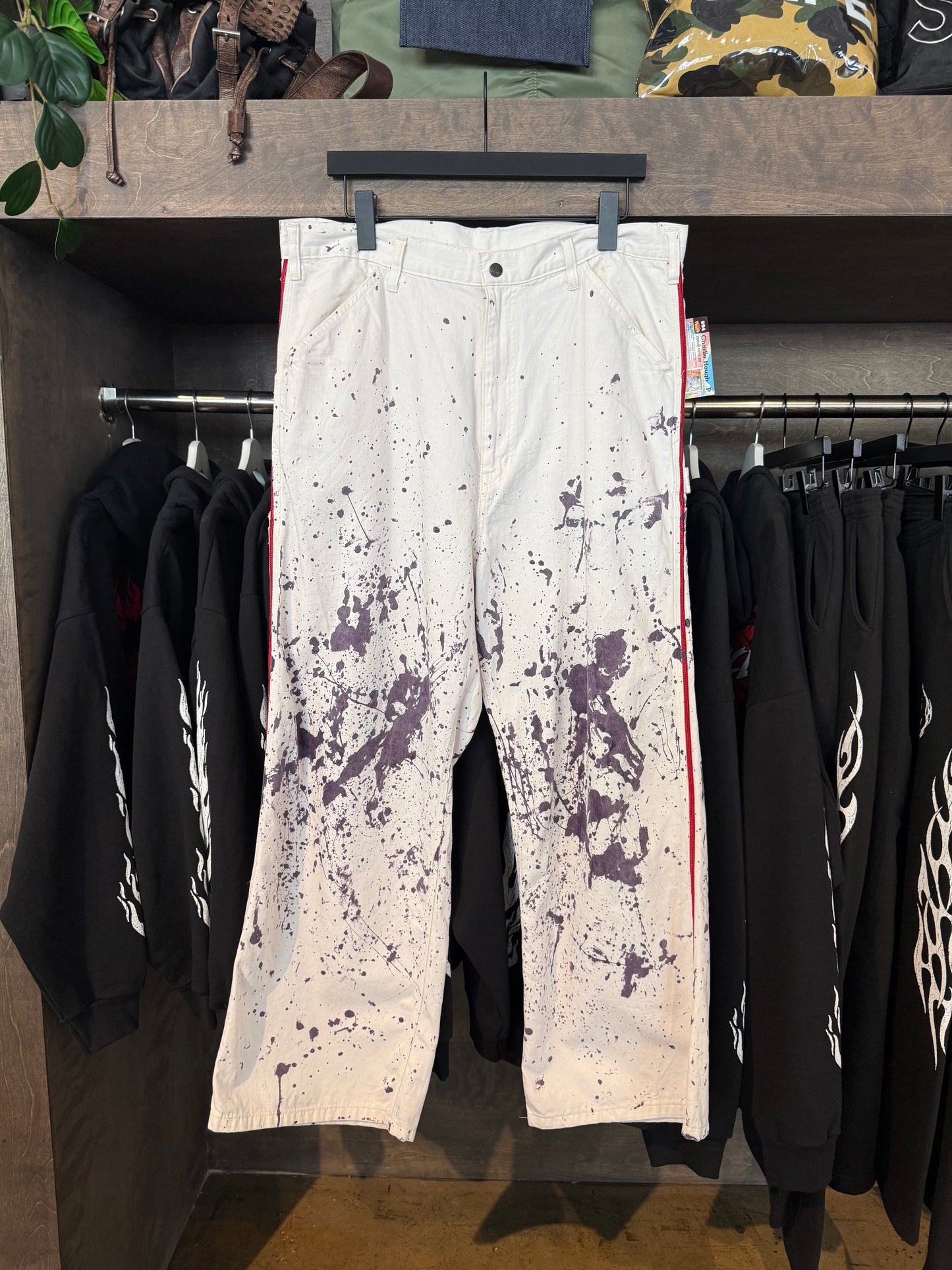 Needles Paint Splatter Pants (XL)