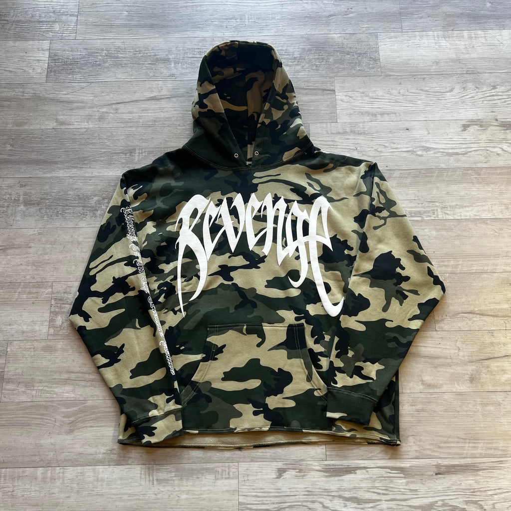 XXX Revenge Camo Hoodie XXL