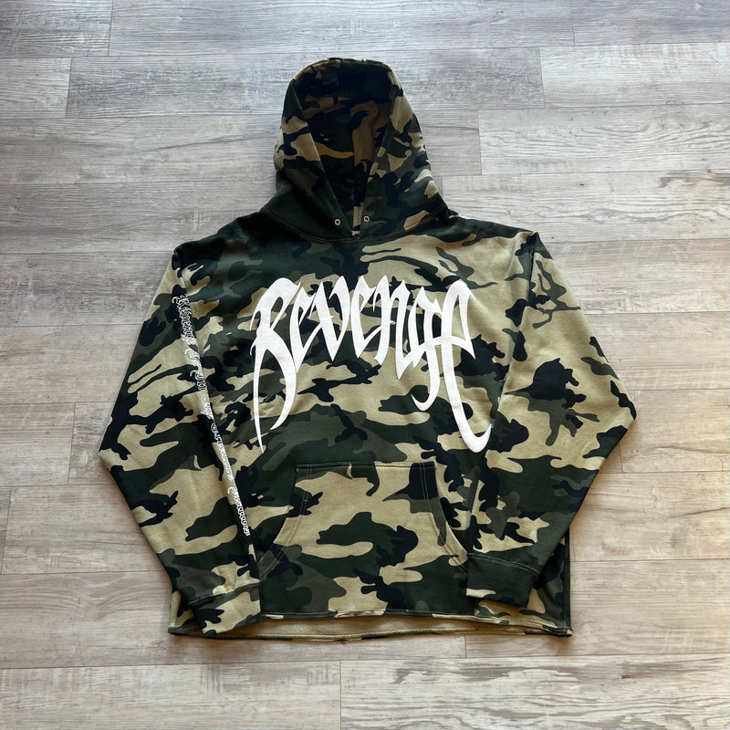 XXX Revenge Camo Hoodie XXL Full Circle ATL