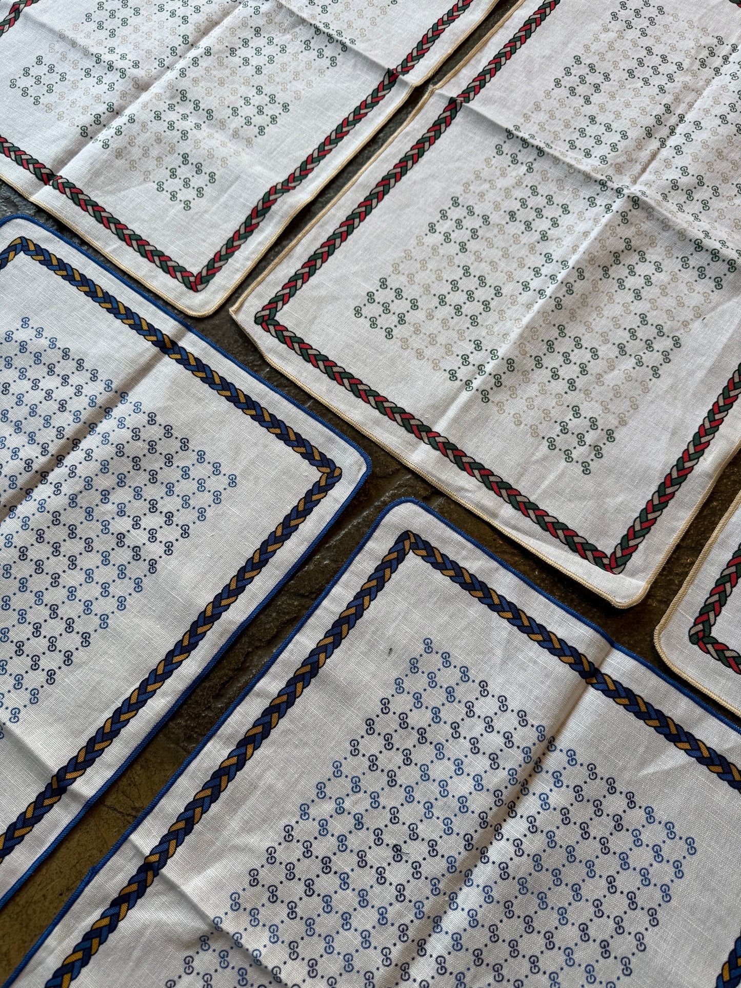 Gucci Table Mats (Lot Of 10)
