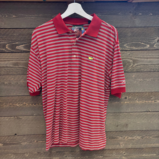 Masters Striped Polo (M)