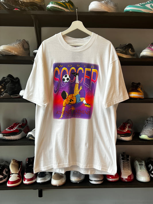 Vintage Olympics Soccer Tee (XL)
