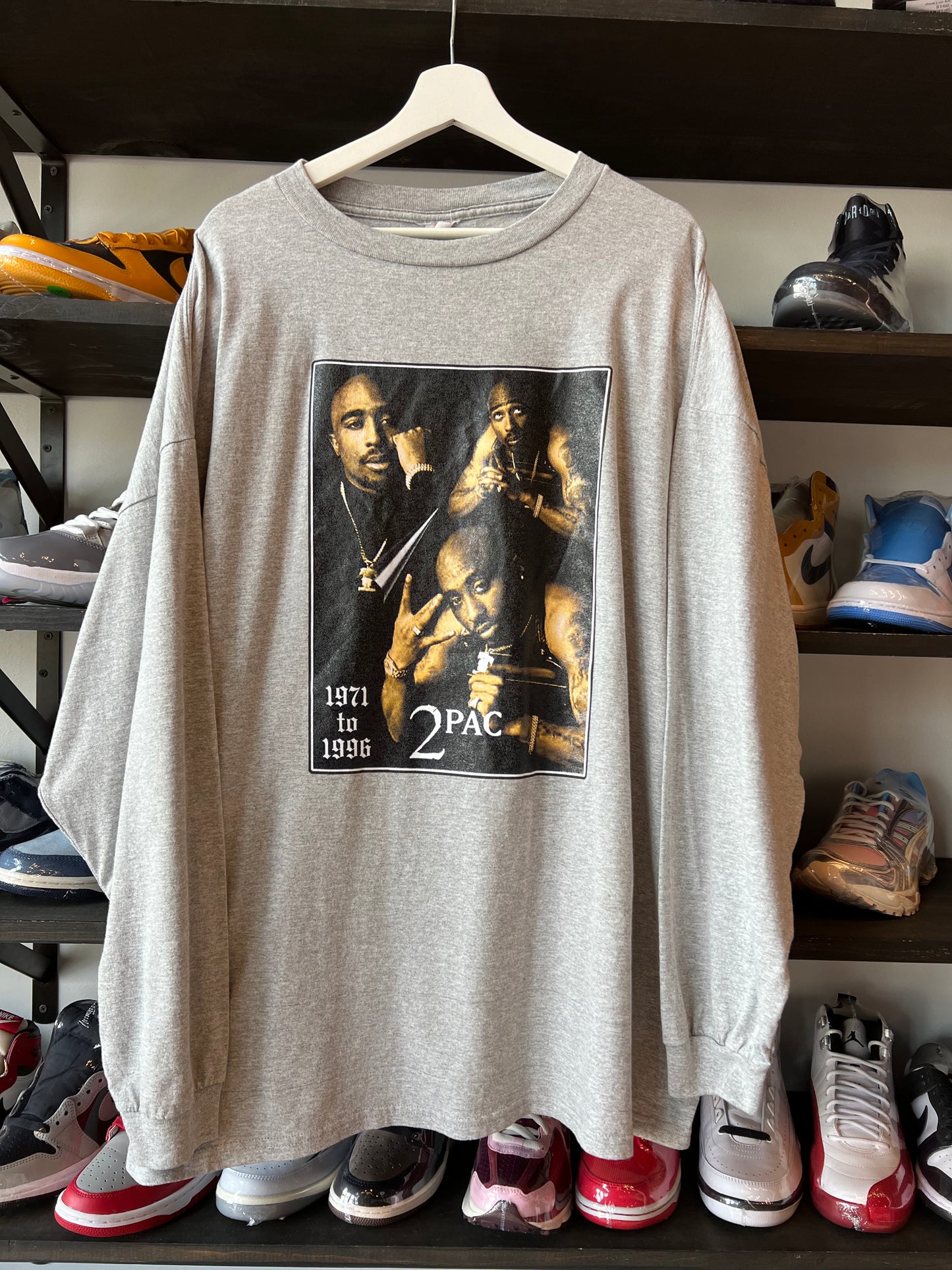 Vtg Tupac LS (XXXL)