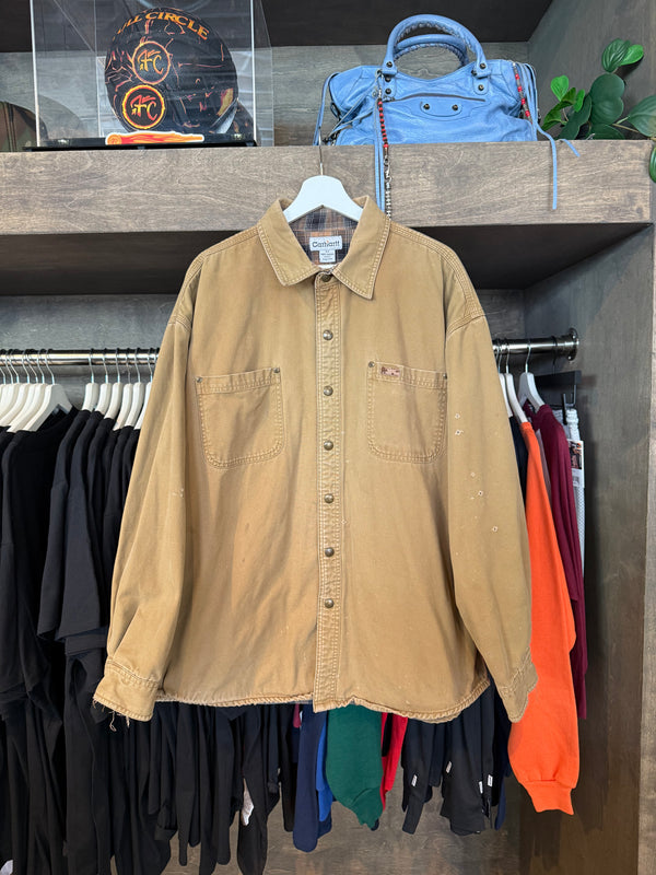 Vintage Carhartt Lined Button Up (XL)