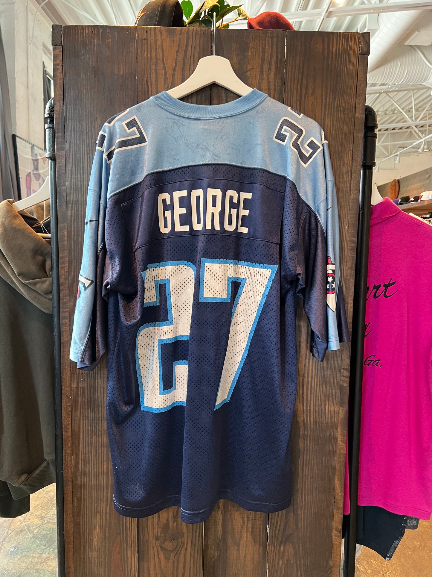 Vtg Eddie George Jersey (L)