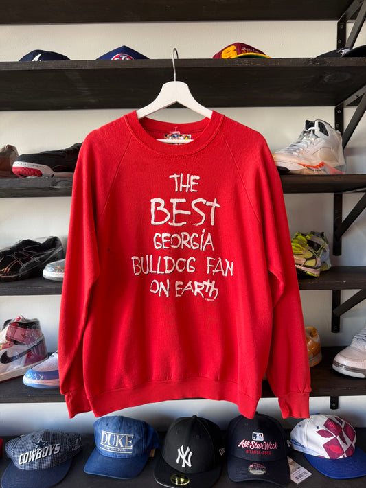 Vintage Georgia Fan Crew (L)