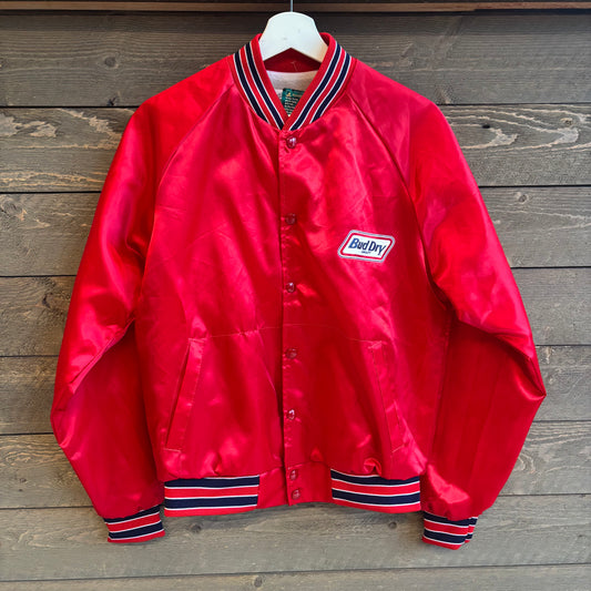 Vintage Satin Bud Dry Bomber (M)