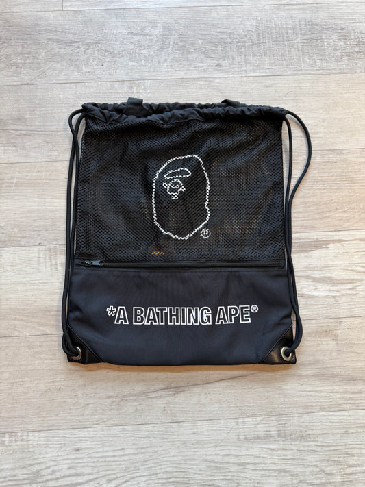 Bape Mesh Drawstring Bag
