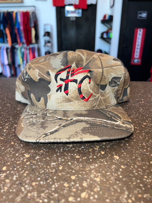 FC Camo Red/Black Snapback