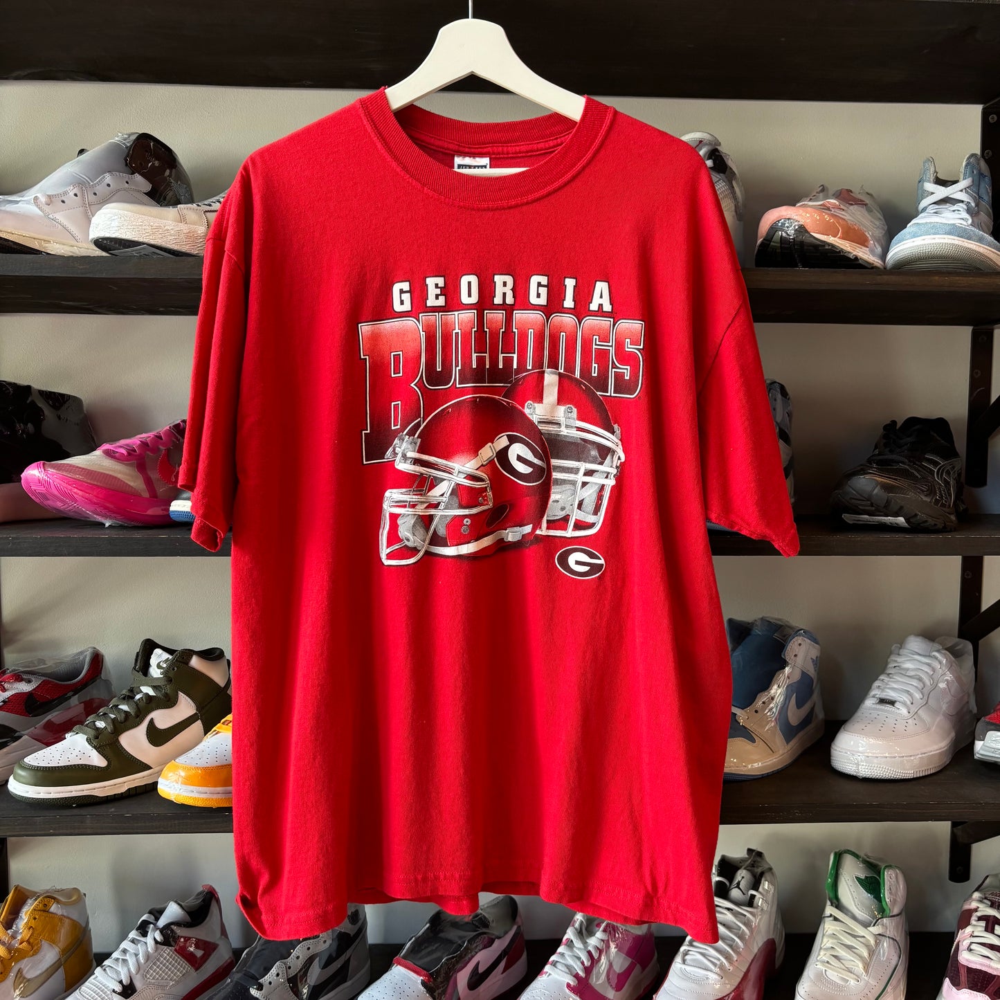 Vintage UGA Helmet Tee (XL)