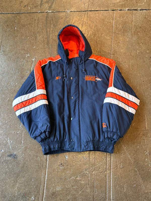 Vintage Broncos Starter Jacket (L)