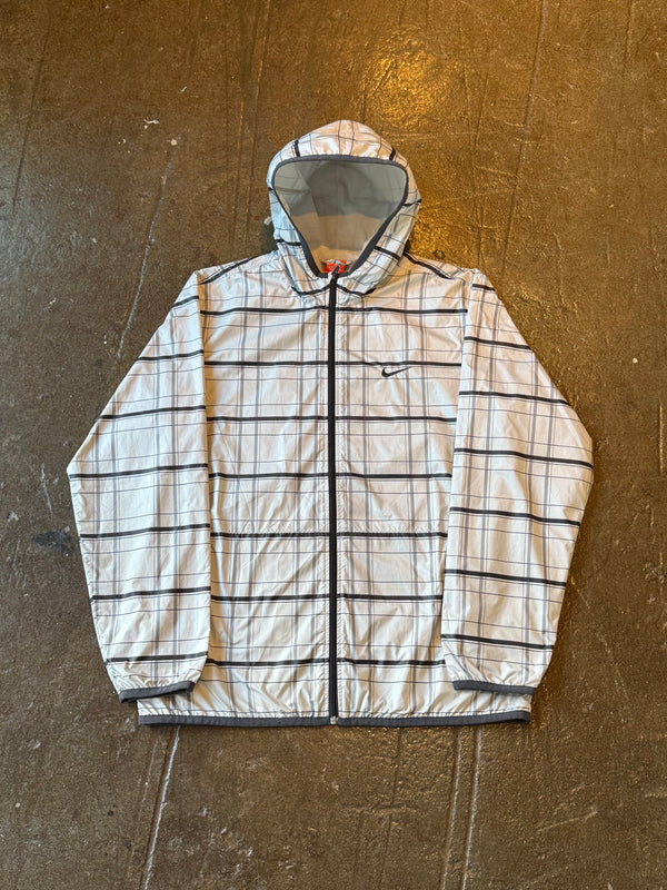 Vintage Plaid Nike Jacket (XL)