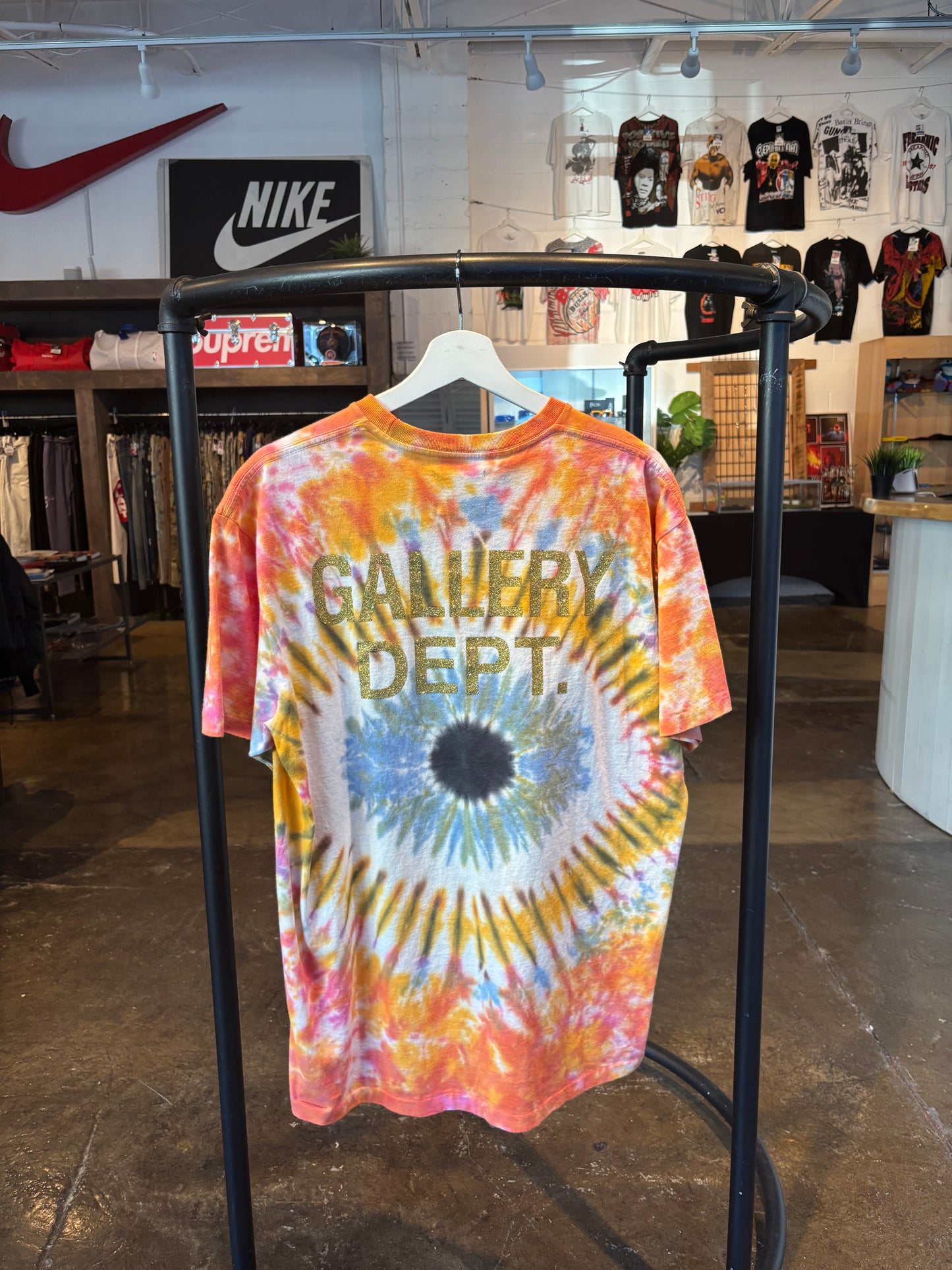 Gallery Dept Tie Dye T-Shirt (L) Brand New