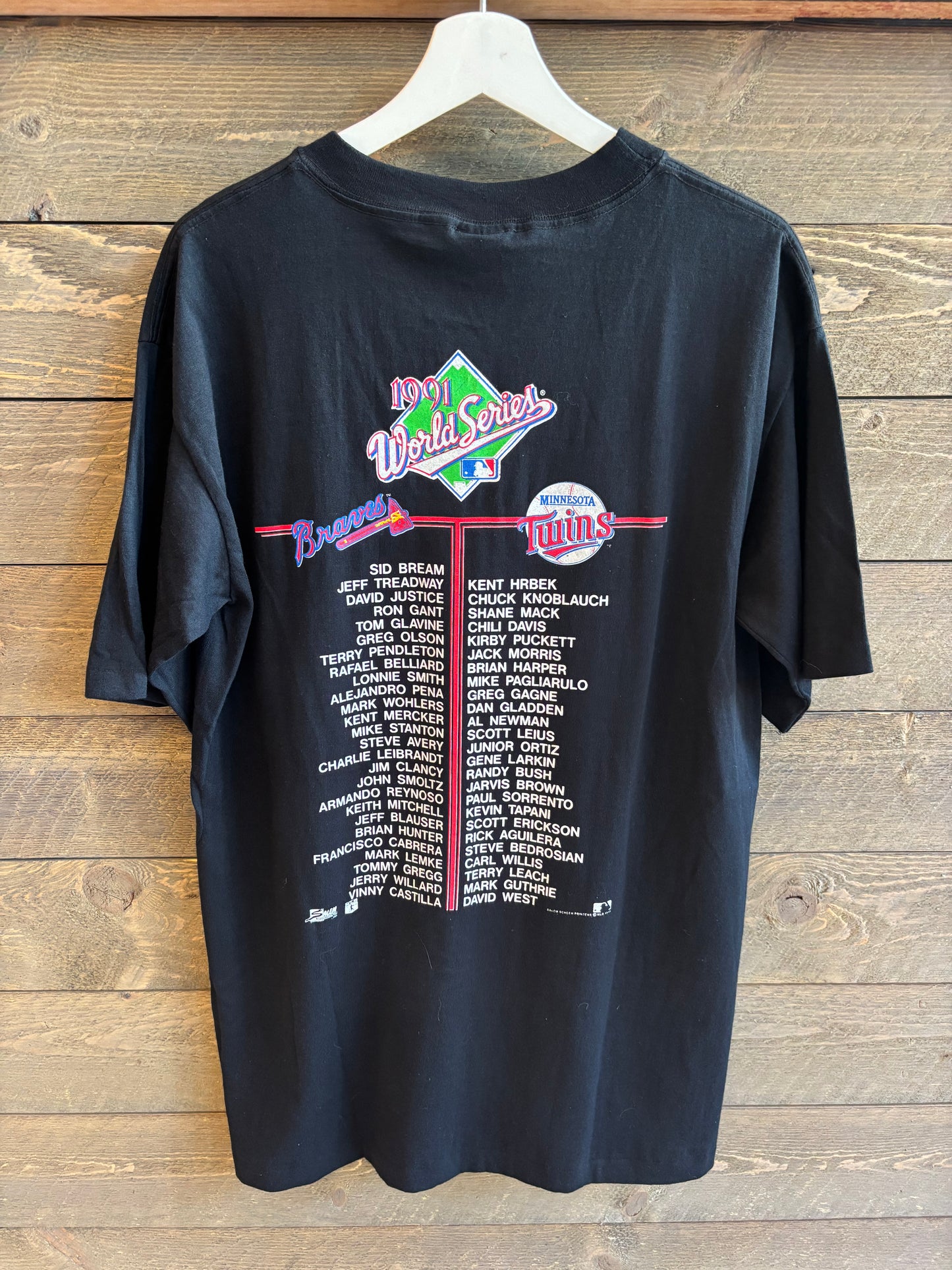 1991 Braves World Series Tee (L)
