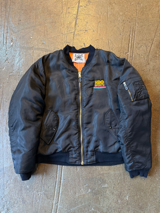 Vtg HBO Sports Bomber