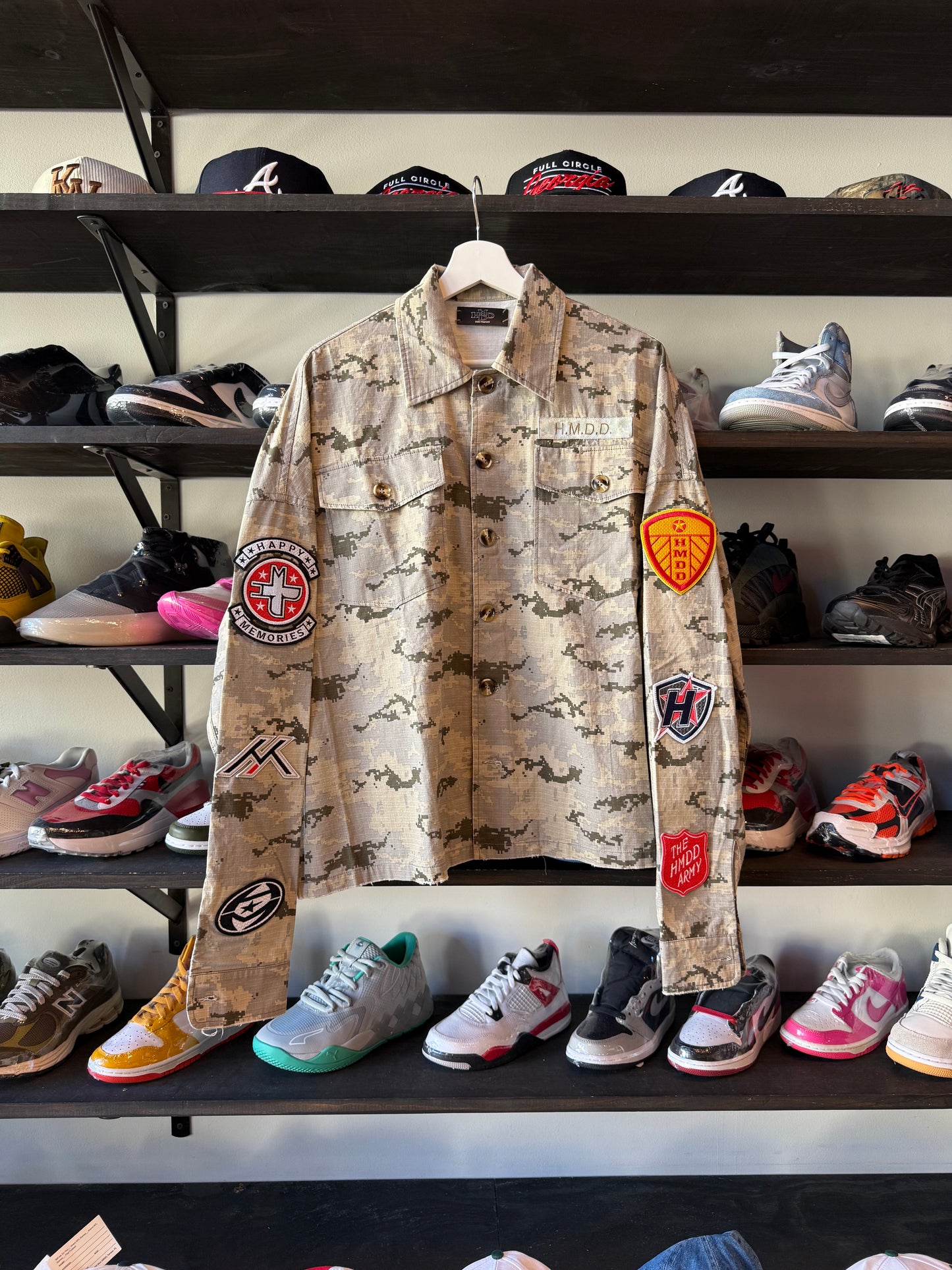 HMDD Camo Button Up (S)