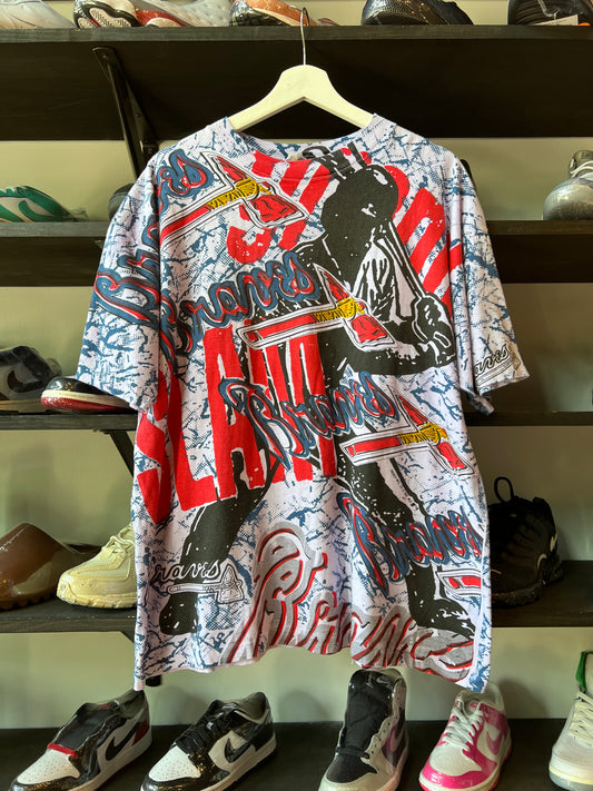 Vtg Braves AOP Tee (L)