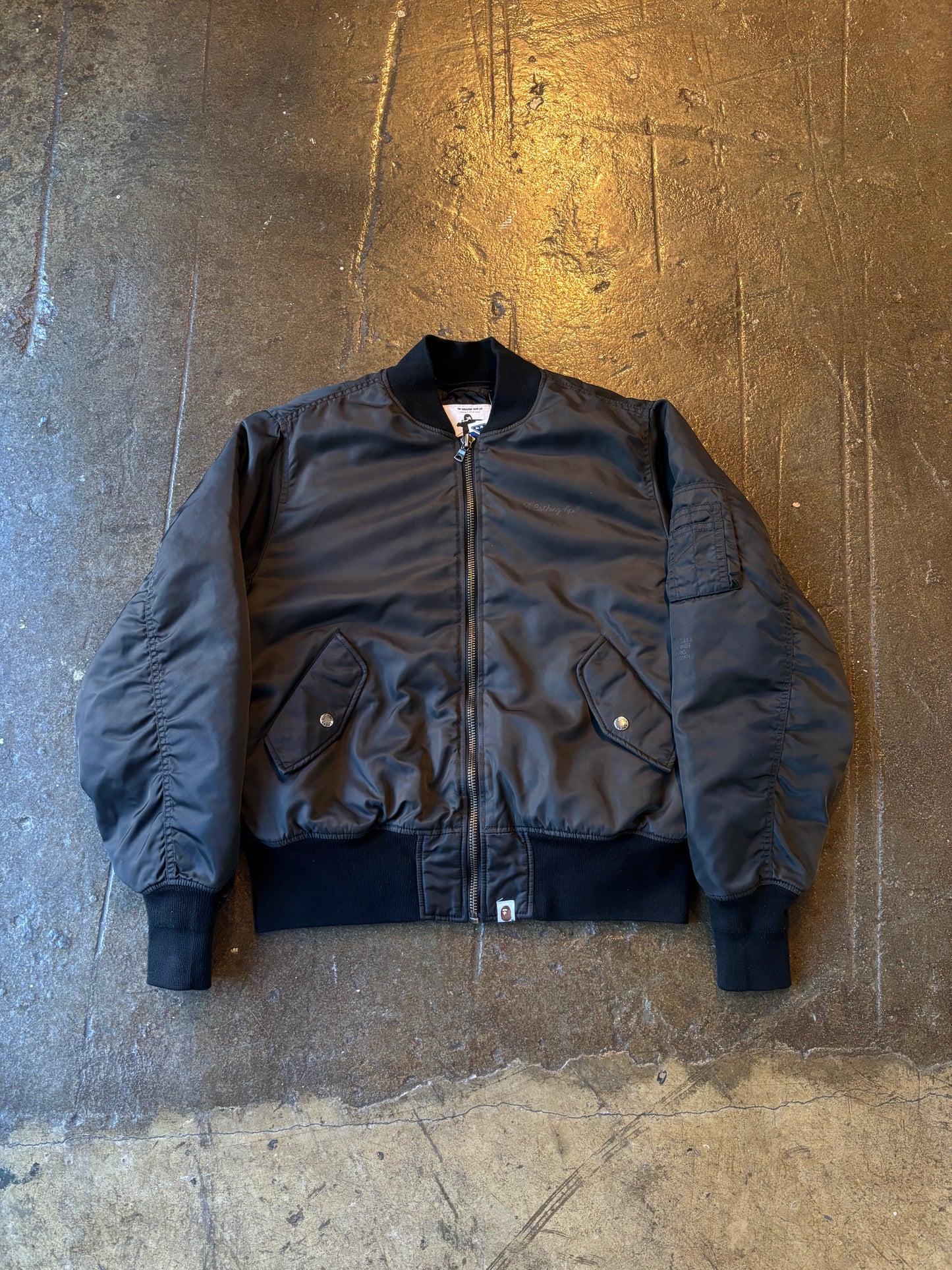 Bape bomber jacket (M)