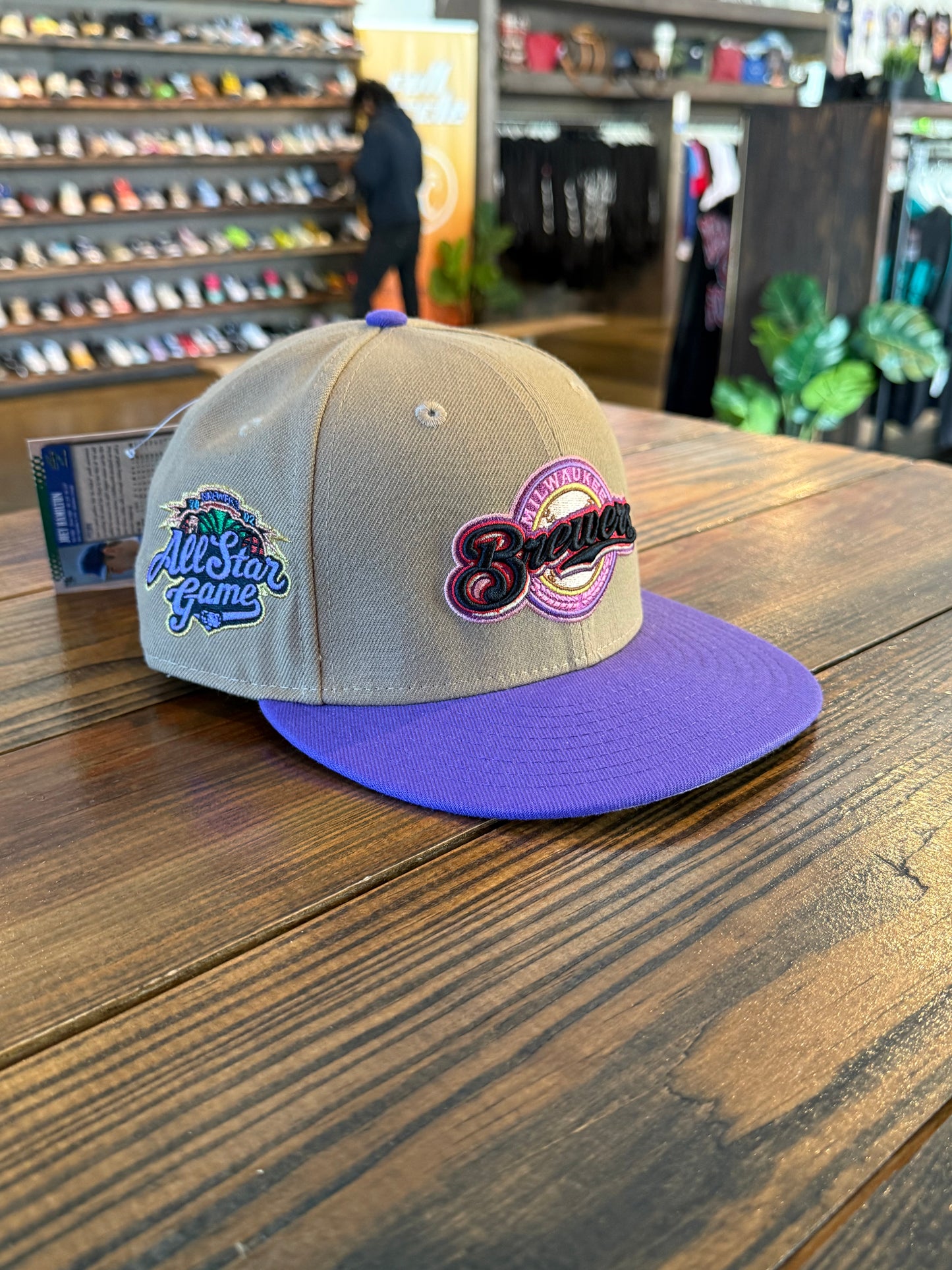 New Era Brewers Hat Club Fitted (7 1/8)