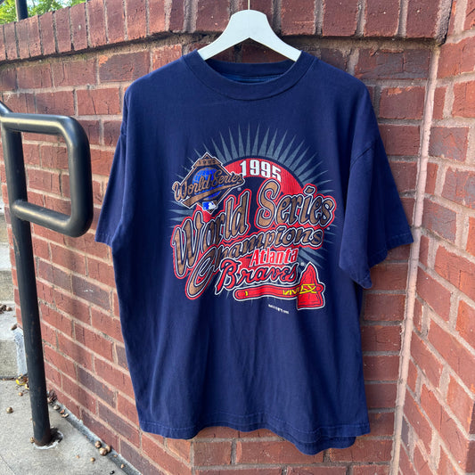Vintage Braves World Series Tee (XL)