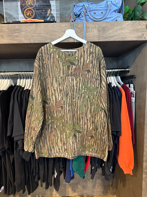 Vintage Camo Qtr Zip (XXL)