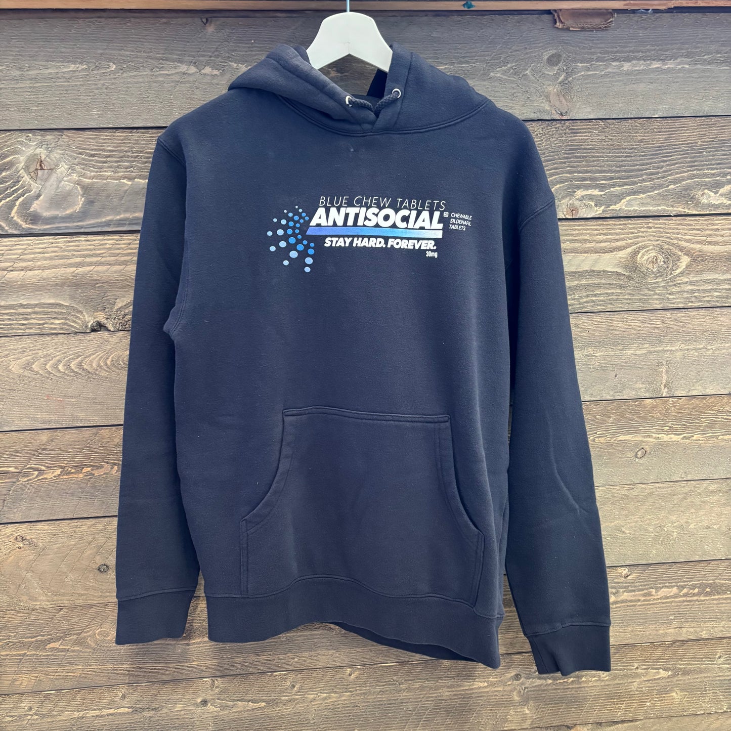 Anti Social Blue Chew Hoodie (S)