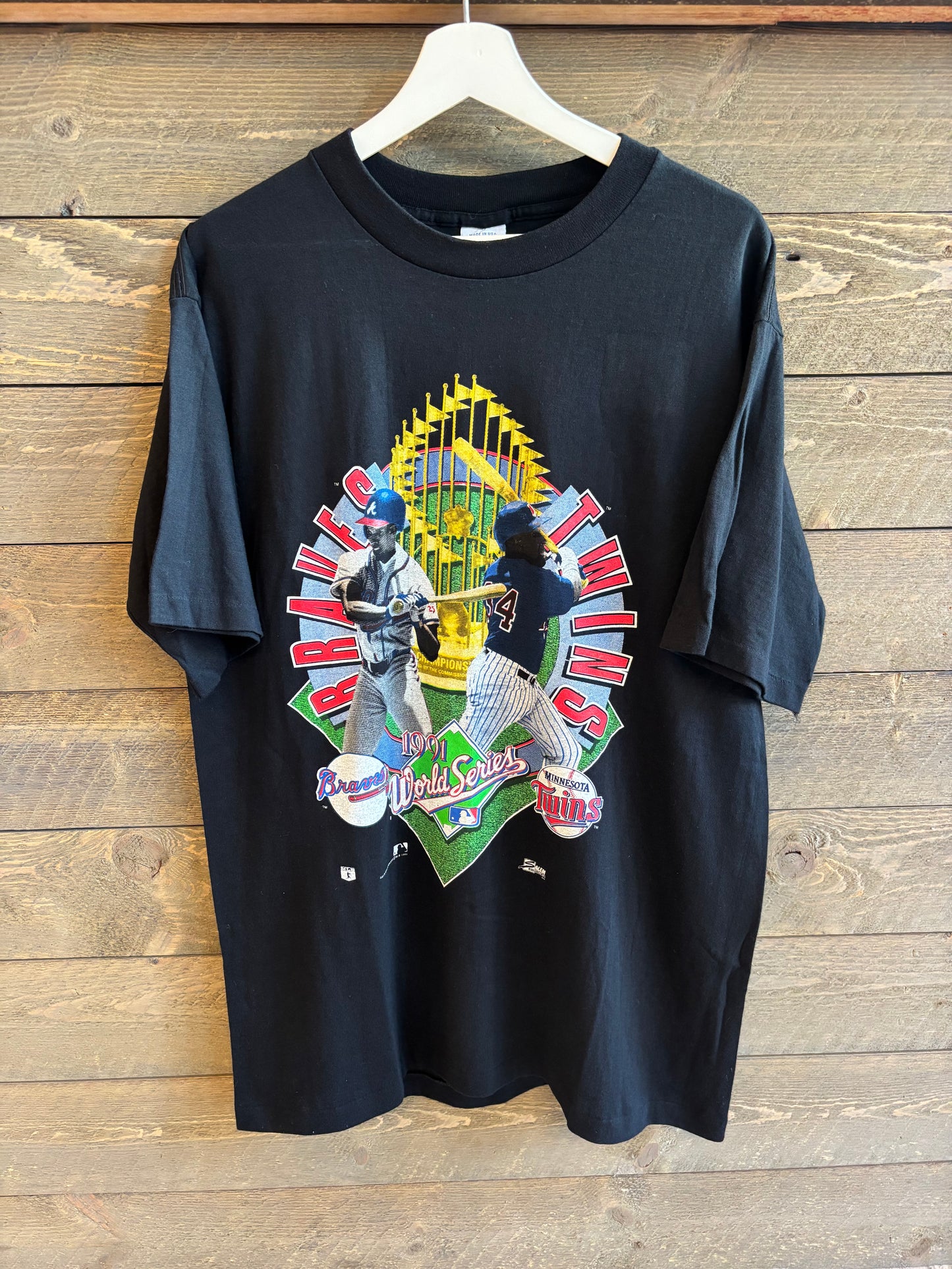 1991 Braves World Series Tee (L)