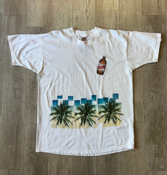 Vtg Red Stripe Tee (XL)