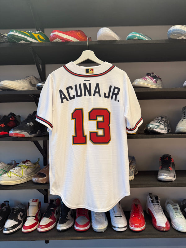 Acuña Braves WS Jersey (S)