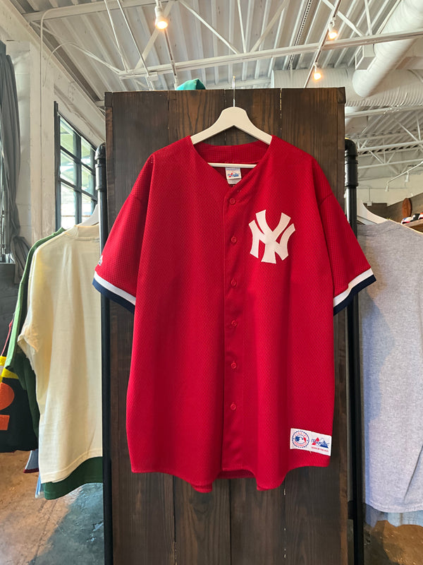 Vtg Derek Jeter Jersey (XXL) Worn