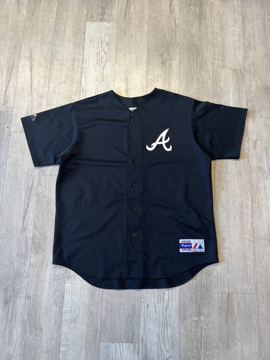 Vintage Braves Black Jersey (XL)