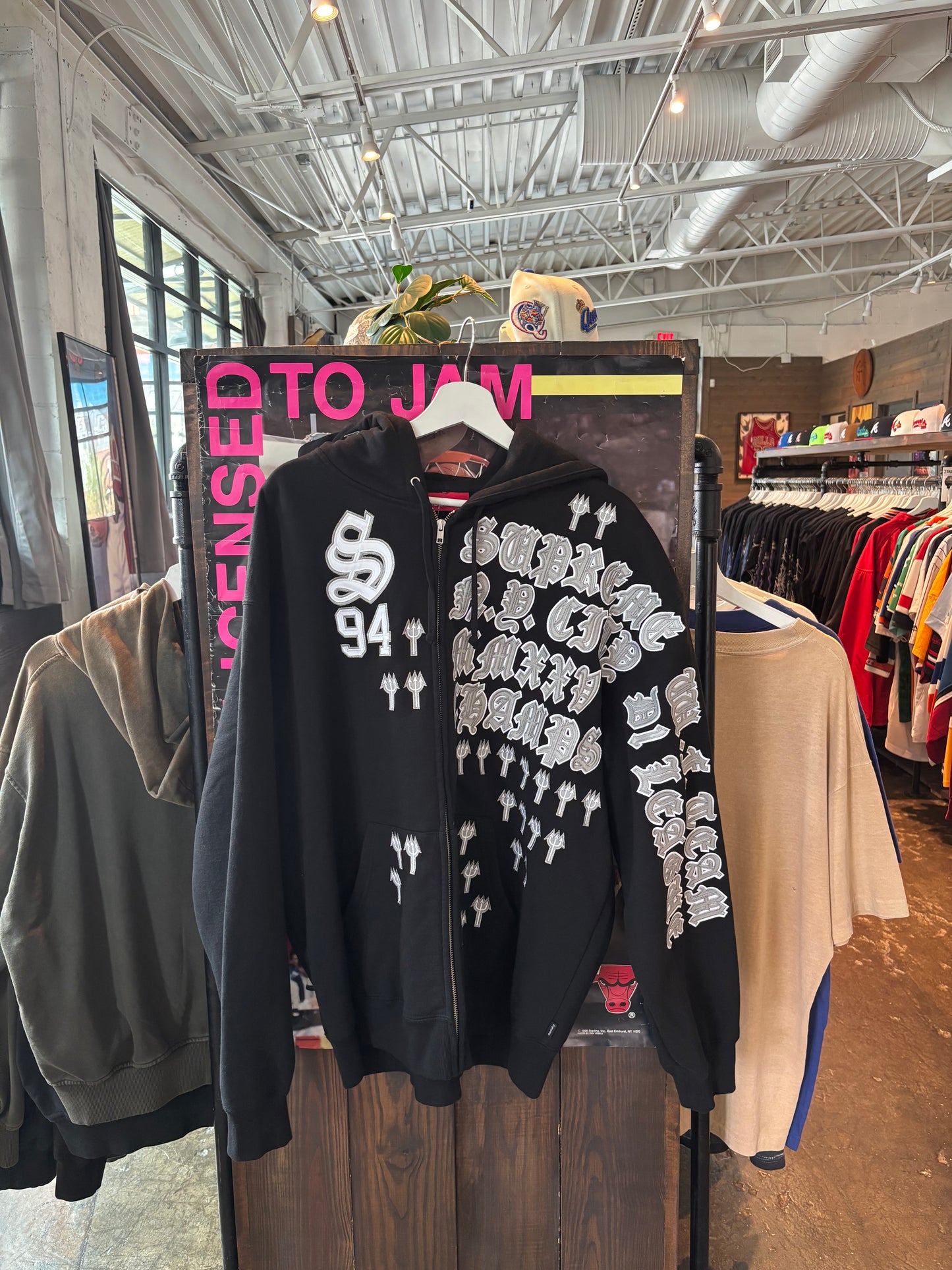 Supreme League Champs Zip Up (XL) Brand New