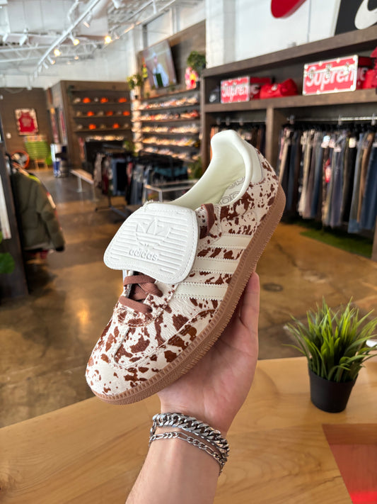 Adidas samba cow print