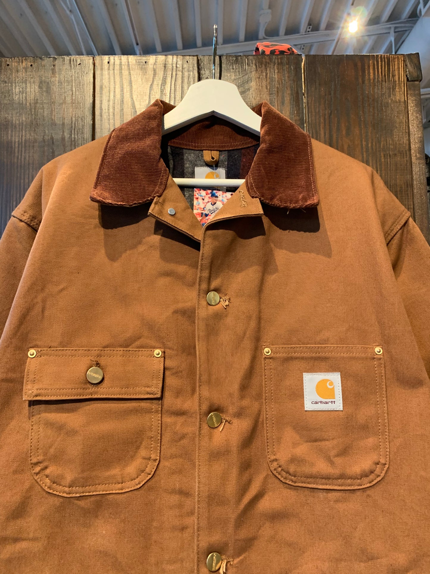 Vtg Carhartt Chore Jacket (XL) Lightly Worn